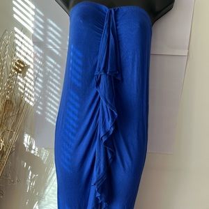 NWOT Blue Halter Top Dress Women’s Size 3X